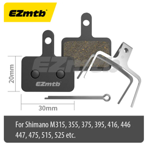 EZMTB Semi Metallic Brake Pads SHIMANO M355