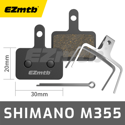 EZMTB Semi Metallic Brake Pads SHIMANO M355